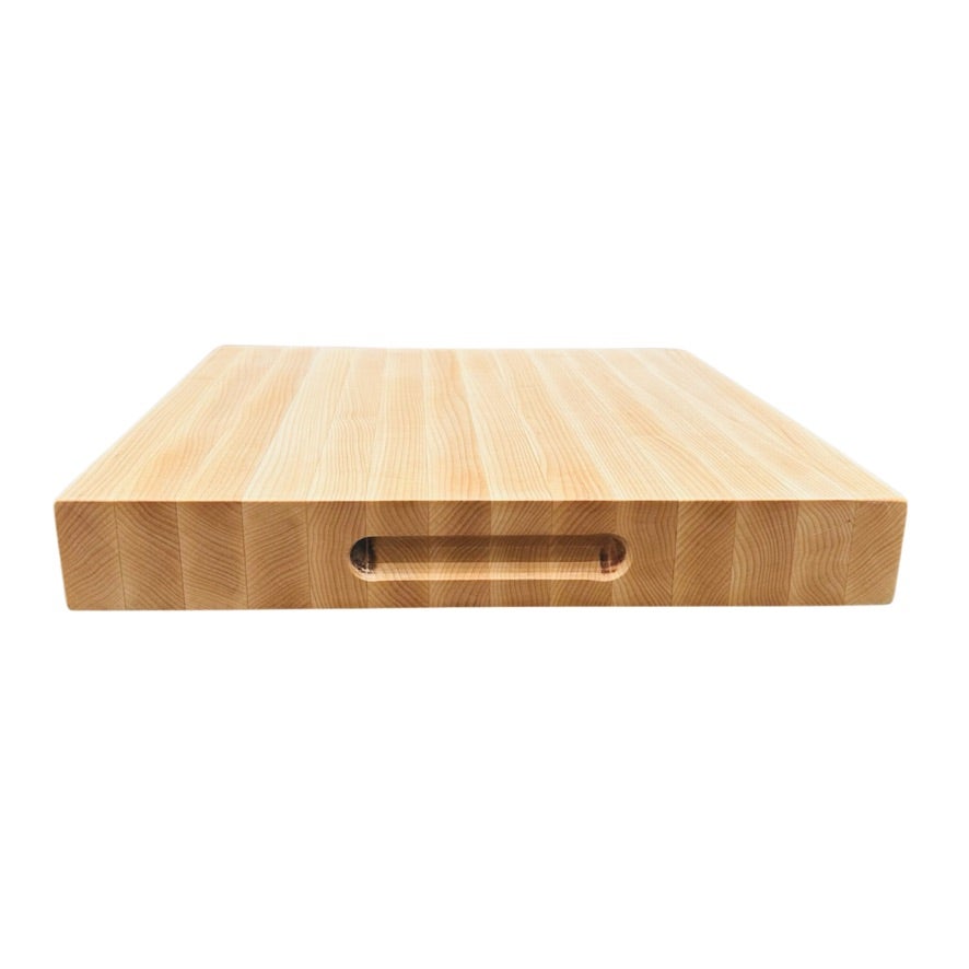 Rock maple butcher block, original design view