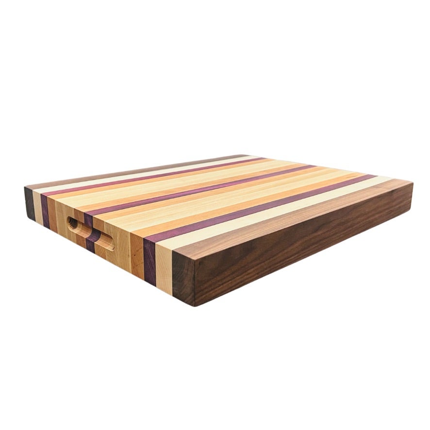 Multi-wood butcher block, original design view