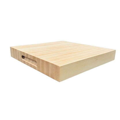 Rock maple chef’s block, original design view