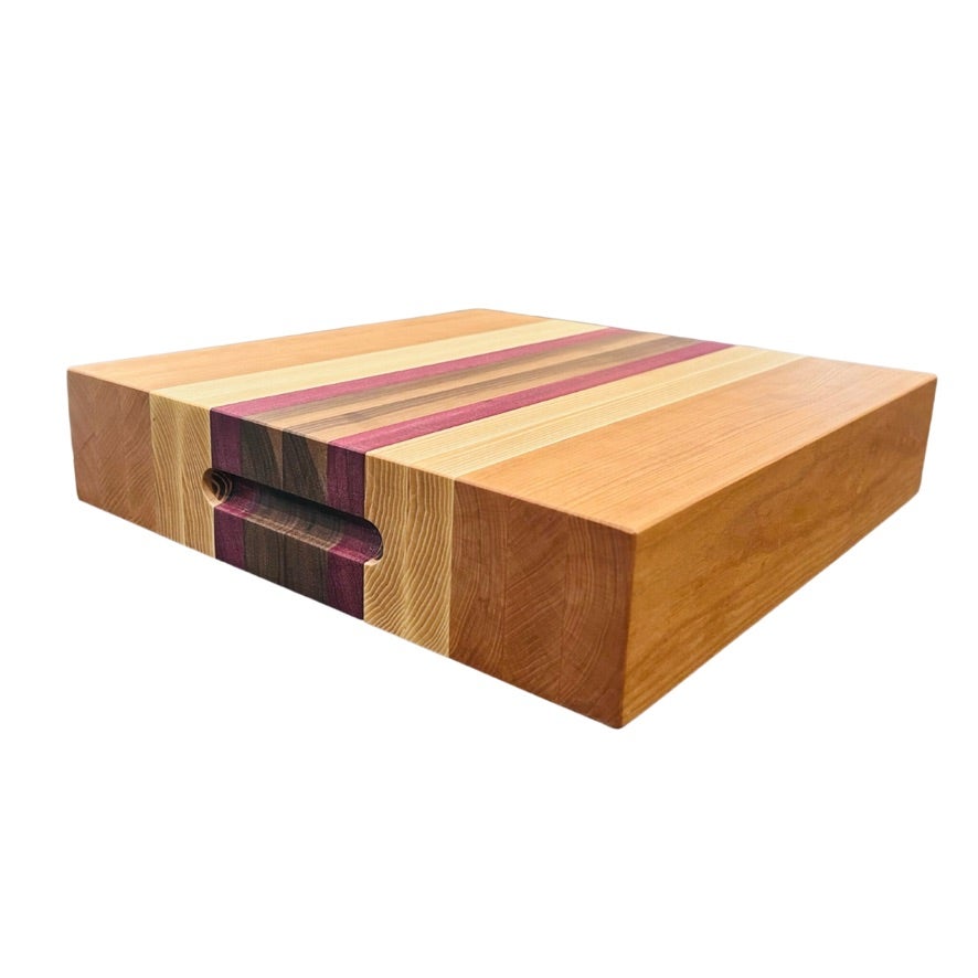 Four-wood chef’s block, original design view