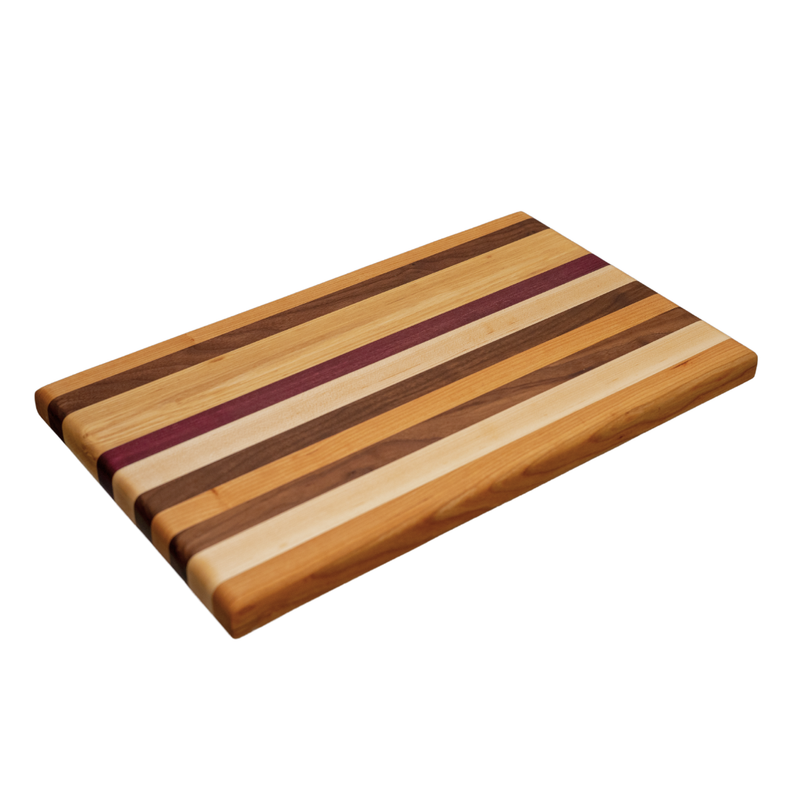 CBO Rockland Multi-Wood Cutting Board — unbranded product view