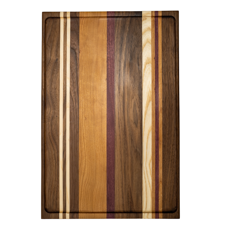 Yale raised hardwood serving board