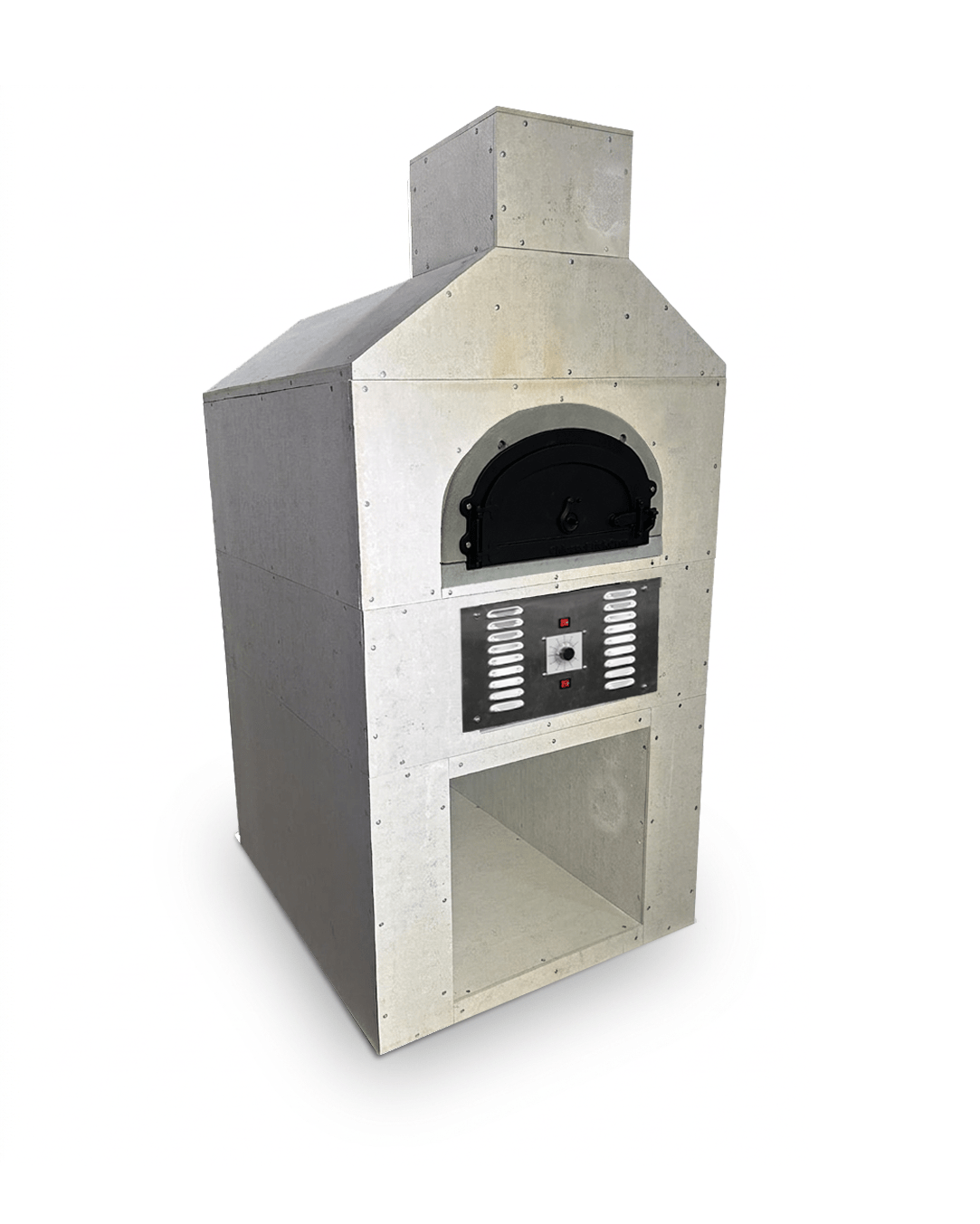 Chicago Brick Oven - Ready To Finish Hybrid Oven Enclosure Cabinet with RTF Available by Chicago Brick Oven