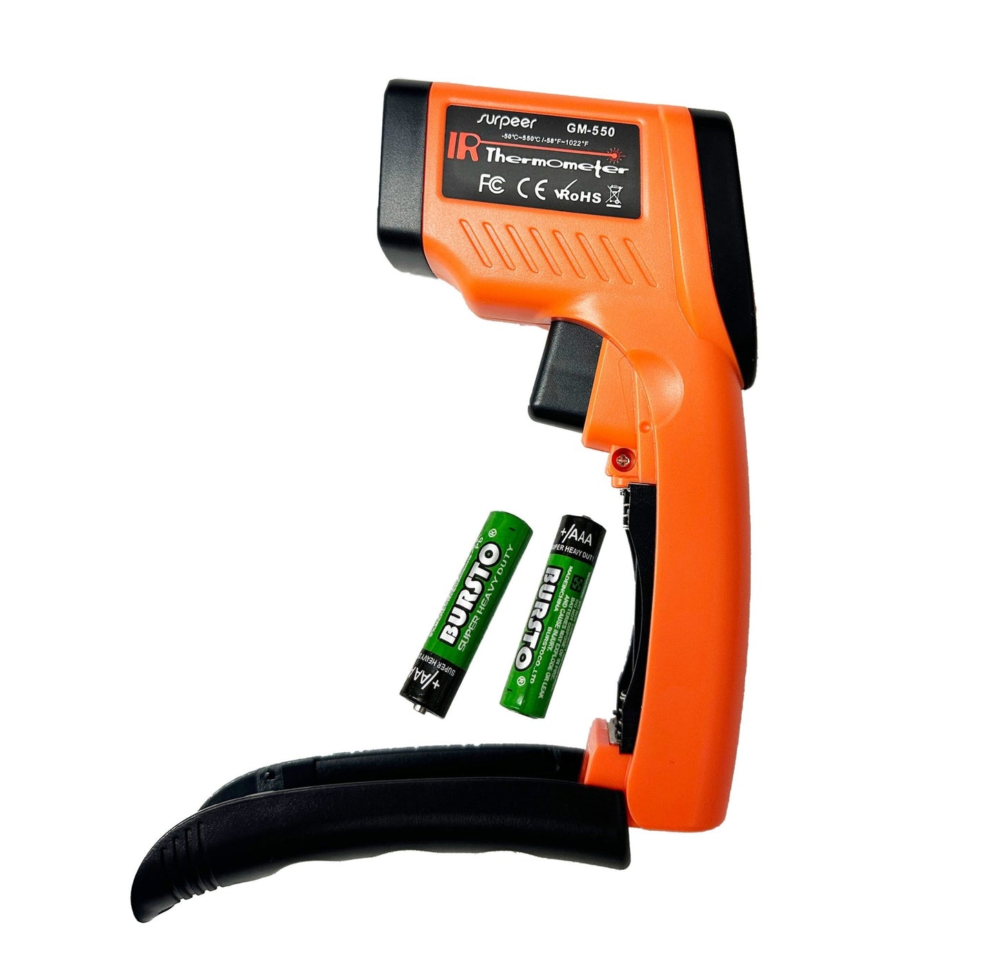 Infrared Thermometer Gun for Pizza Oven, Grill, Meat, Griddle, HVAC, Engine | - 58°F to 1022°F Range - Chicago Brick Oven