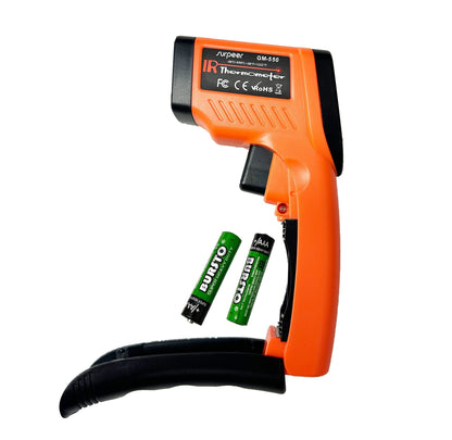 Infrared Thermometer Gun for Pizza Oven, Grill, Meat, Griddle, HVAC, Engine | - 58°F to 1022°F Range - Chicago Brick Oven