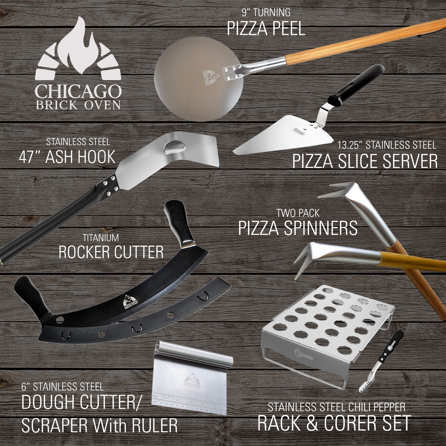 The Enthusiast Accessories Package - Chicago Brick Oven