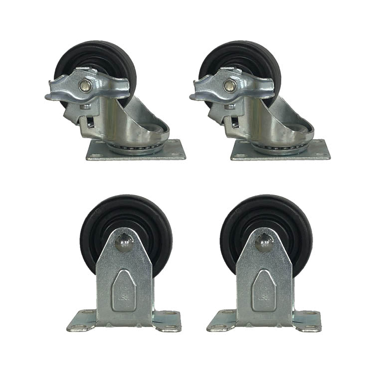 750 Mobile Caster Set with Type_Parts by Chicago Brick Oven