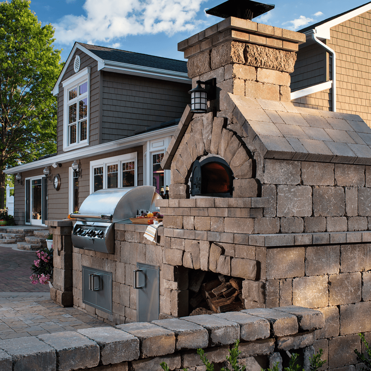 CBO 750 DIY Brick Pizza Oven Kit | Outdoor Wood Fired Pizza Oven | Our Most Popular Bundle | 38" x 28" Cooking Surface with 750 by Chicago Brick Oven