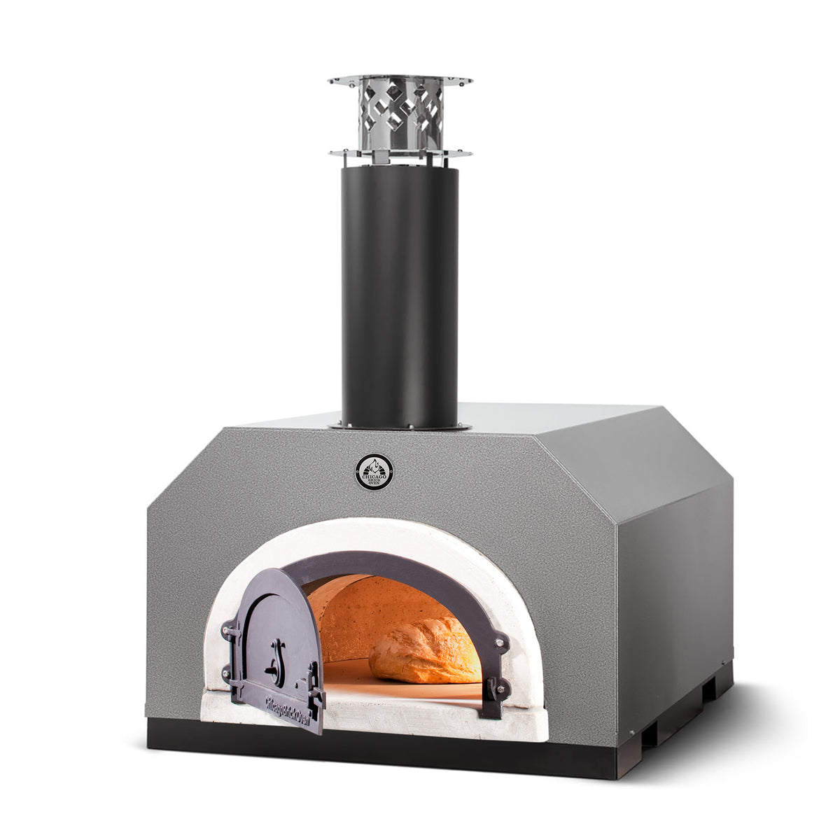 CBO 500 Countertop | Wood Fired Pizza Oven | 27" x 22" Cooking Surface Silver Vein with 500 by Chicago Brick Oven