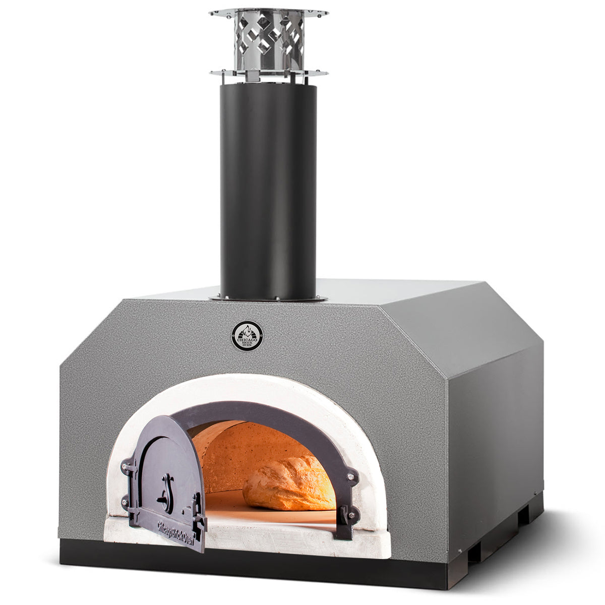 CBO 750 wood-fired Countertop oven in Silver Vein