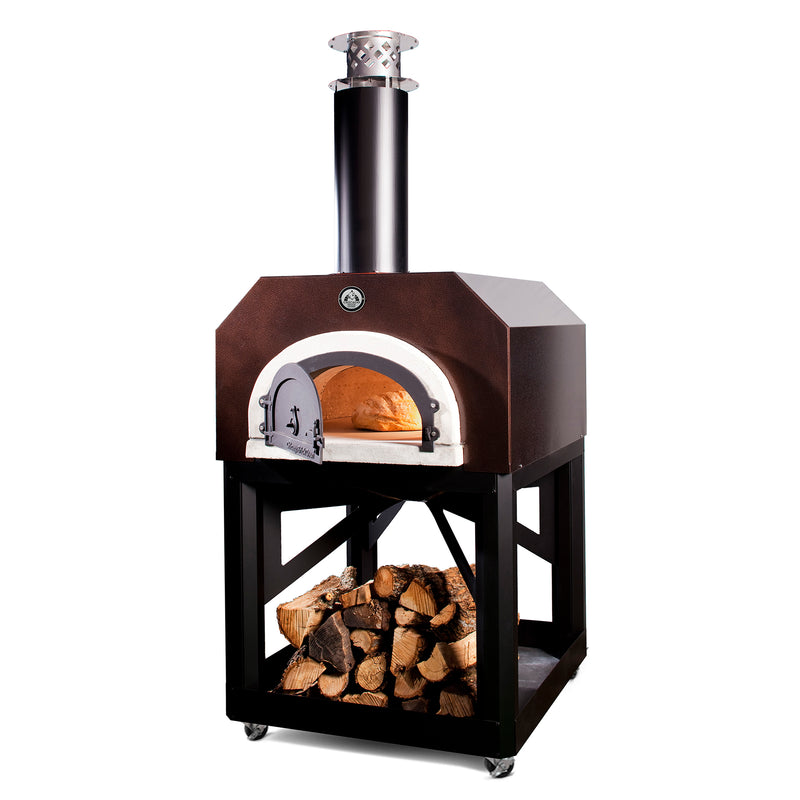 CBO 750 Mobile Stand | Wood Fired Pizza Oven | Remarkable Cuisine Copper Vein with 750 by Chicago Brick Oven
