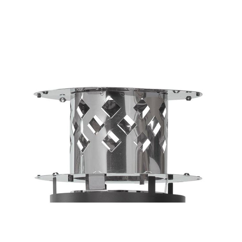 Cosmetic Stack Cap, Stainless Steel with Type_Parts by Chicago Brick Oven